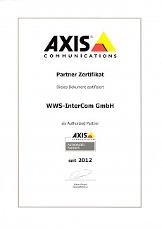 WWS-InterCom ist autorisierter Axis Partner in Göttingen