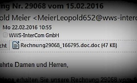 WWS-InterCom in Göttingen klärt über zwei Betrugsmaschen auf, die Ihr Unternehmen per Mail gefährden!